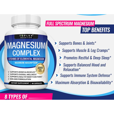 Magnesium Complex Capsules (1,000mg)